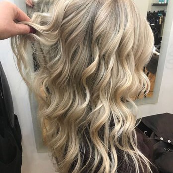 Davida Salon - Full balayage highlights, root shadow and Olaplex, cut and style by Maria at Davida Salon. - Hair Extensions Near Me - New York, New York