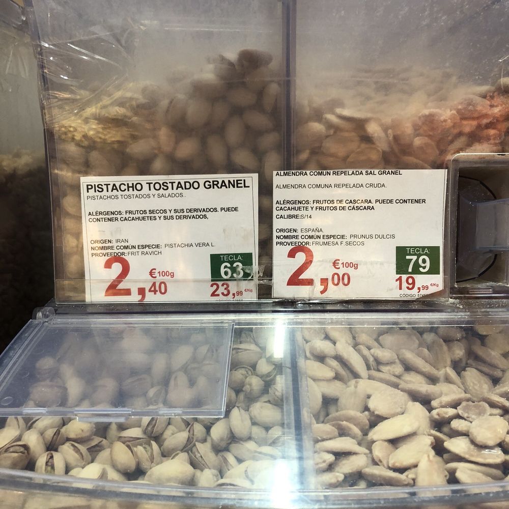 Alcampo - Pistachios from Iran - Grocery Near Me - Madrid, M
