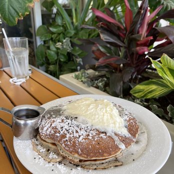 Bea Bea’s - Sesame coconut pancakes - Coffee & Tea Near Me - Glendale, California Bea Bea’s - Sesame coconut pancakes - Coffee & Tea Near Me - Glendale, California
