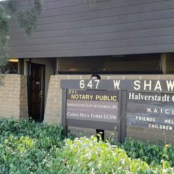Charles O'neal, MA, DMin, MFT - Sign in front by entrance