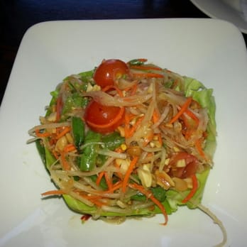 Basil Thai Restaurant - papaya salad - Thai Near Me - Paso Robles, California