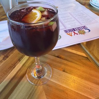 Coya Peruvian Secret - Chicha Sangria - Peruvian Near Me - Del Mar, California