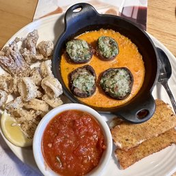 Four-cheese & Sausage Stuffed Mushrooms