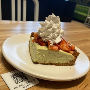 True Food Kitchen - Avocado Keylime pie yummy - New American Near Me - Hackensack, New Jersey