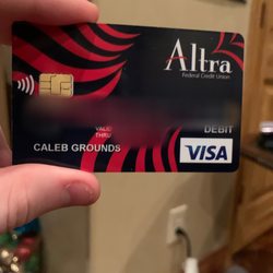 Altra Federal Credit Union - Tyler South Broadway - New Debit Card given to me upon request!