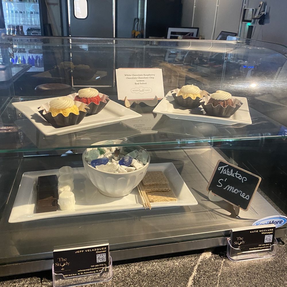 The Study - Nothing bundt cakes and s'mores - Wine Bars Near Me - St. Petersburg, Florida