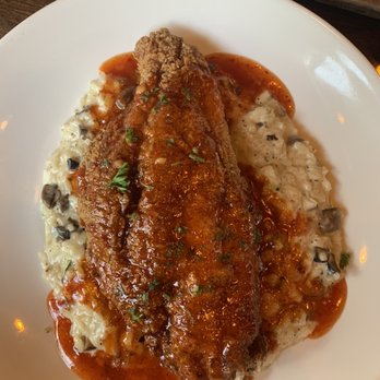 Bosscat Kitchen & Libations - cornmeal crusted catfish - New American Near Me - Houston, Texas