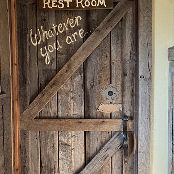 Yellow Deli - Bathroom door - Sandwiches Near Me - Arcadia, Florida