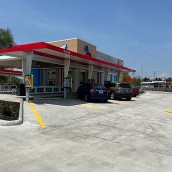 Sonic Drive-In - a view of the drive - in - Ice Cream & Frozen Yogurt Near Me - COLUMBUS, Indiana Sonic Drive-In - a view of the drive - in - Ice Cream & Frozen Yogurt Near Me - COLUMBUS, Indiana