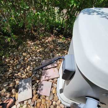 Danva Pools - Part on generator (next to pool equipment) broken by Danva pool technician. - Pool Cleaners Near Me - Hialeah, Florida
