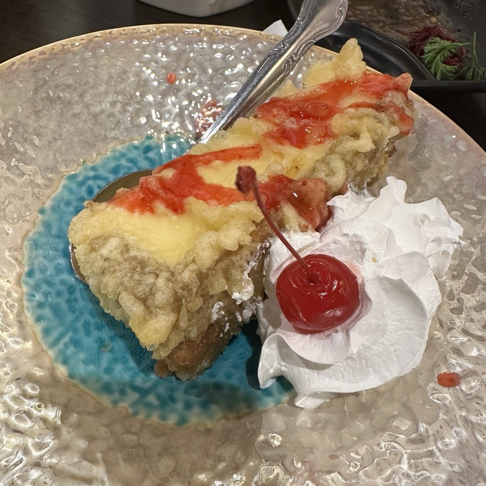 Fried cheesecake Fried cheesecake