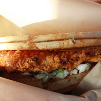 Bruxie - chicken waffle - Sandwiches Near Me - Orange, California