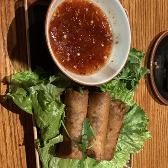Noodles - a bowl of sauce and some lettuce on a plate - Noodles Near Me - Kinder, Louisiana