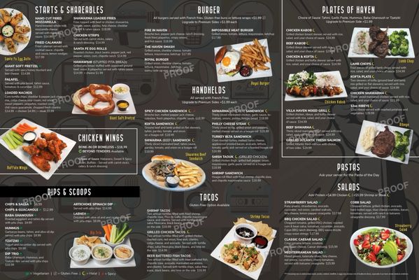 Menu photo 7 Villa Haven Tustin, CA