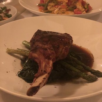 Fresh Restaurant - grilled veal chop over spinach. - New American Near Me - Highlands, New Jersey