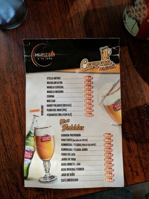 Menu photo 1 Mi Pizza a la Leña Tijuana, BCN Menu photo 1 Mi Pizza a la Leña Tijuana, BCN
