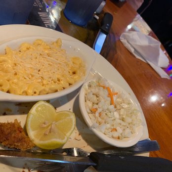 Redbone's Grill & Bar - Baked macaroni and cheese and vinegar coleslaw! - Seafood Near Me - Jackson, Tennessee Redbone's Grill & Bar - Baked macaroni and cheese and vinegar coleslaw! - Seafood Near Me - Jackson, Tennessee