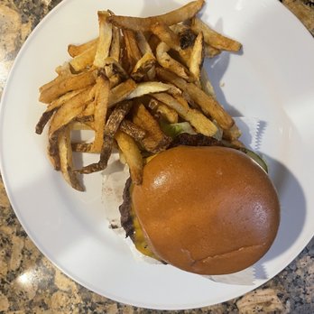 Foster's Grille - Char cheese Burger - Burgers Near Me - Chantilly, Virginia Foster's Grille - Char cheese Burger - Burgers Near Me - Chantilly, Virginia