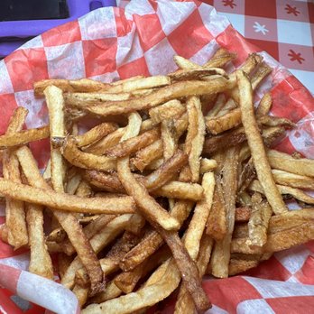 Hot Chicken Takeover - The fries reminded me of fair fries, so thin, crispy and seasoned. Yum! - Southern Near Me - Columbus, Ohio Hot Chicken Takeover - The fries reminded me of fair fries, so thin, crispy and seasoned. Yum! - Southern Near Me - Columbus, Ohio