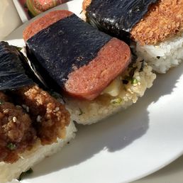 Bachans chicken, tropical heat, katsu spam Bachans chicken, tropical heat, katsu spam