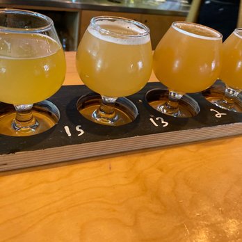 Noctem - IPA beer flight. - Breweries Near Me - Quebec City, Quebec