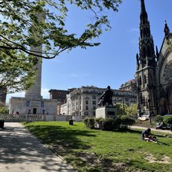 Washington Monument and Mount Vernon Place