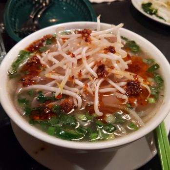 Pho Sen 2 - P2 Pho Tai topped with spicy chili oil - Vietnamese Near Me - Clackamas, Oregon Pho Sen 2 - P2 Pho Tai topped with spicy chili oil - Vietnamese Near Me - Clackamas, Oregon