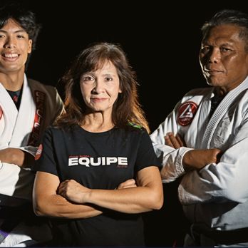 Gracie Barra - Meet the team - Professor Ray, Auntie Linda, and Coach Brayden - Brazilian Jiu-jitsu Near Me - Waipahu, Hawaii Gracie Barra - Meet the team - Professor Ray, Auntie Linda, and Coach Brayden - Brazilian Jiu-jitsu Near Me - Waipahu, Hawaii