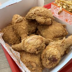 Popeyes Louisiana Kitchen - 12 pieces of mouth-watering chicken ($37.49) - yum!