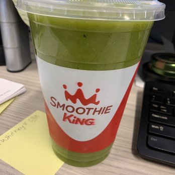 Smoothie King - Lemon spinach ginger thing. Pretty good - Juice Bars & Smoothies Near Me - Ann Arbor, Michigan Smoothie King - Lemon spinach ginger thing. Pretty good - Juice Bars & Smoothies Near Me - Ann Arbor, Michigan