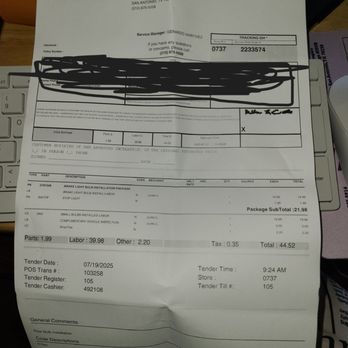 Pep Boys - Invoice from Pepboys - Auto Repair Near Me - Conroe, Texas Pep Boys - Invoice from Pepboys - Auto Repair Near Me - Conroe, Texas