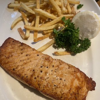 Hillstone Restaurant - Pan Roasted Salmon - New American Near Me - Winter Park, Florida Hillstone Restaurant - Pan Roasted Salmon - New American Near Me - Winter Park, Florida