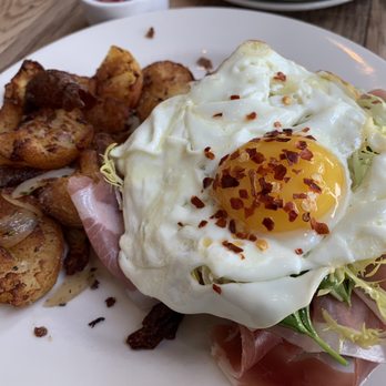 Plow - Prosciutto & Gruyere toast - Breakfast & Brunch Near Me - San Francisco, California Plow - Prosciutto & Gruyere toast - Breakfast & Brunch Near Me - San Francisco, California