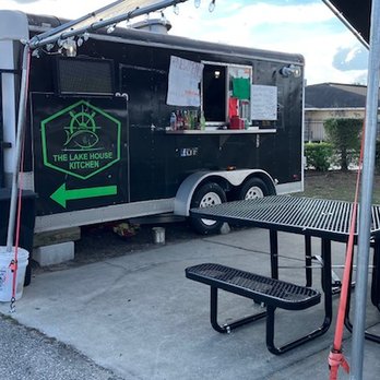 The Lakehouse Kitchen - exterior (other side not painted) - Food Trucks Near Me - Bartow, Florida