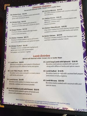 Menu photo 6 Himalayan Grill & Curry Murrieta, CA