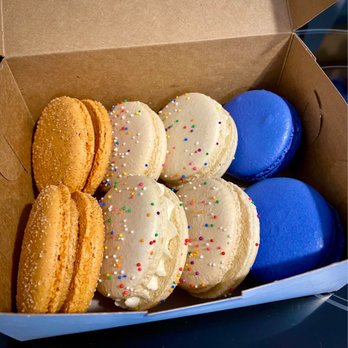 Buggy Town Coffee - Macaroons (pumpkin spice, birthday cake, and blueberry pancake) so perfect! - Coffee & Tea Near Me - Carthage, North Carolina Buggy Town Coffee - Macaroons (pumpkin spice, birthday cake, and blueberry pancake) so perfect! - Coffee & Tea Near Me - Carthage, North Carolina