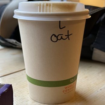 Higher Grounds - Oat Milk Latte - Coffee & Tea Near Me - Portland, Maine