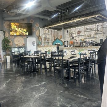 Shahrazad Brunch House & Grill - The dining area was clean and decorative. - Mediterranean Near Me - Dearborn, Michigan Shahrazad Brunch House & Grill - The dining area was clean and decorative. - Mediterranean Near Me - Dearborn, Michigan