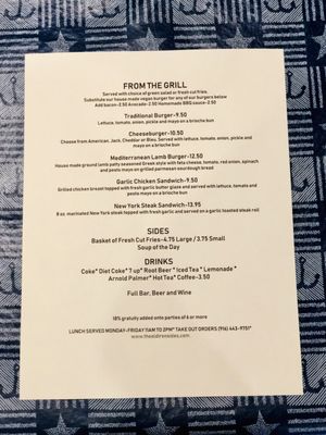 Menu photo 2 Old Ironsides Sacramento, CA