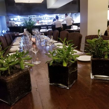 El Dorado Kitchen - We sat at the other end of this long table - New American Near Me - Sonoma, California