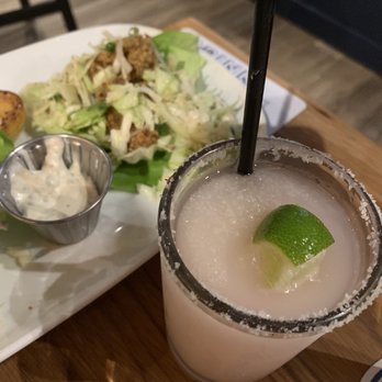 Salt Traders Zilker - Their special grapefruit margarita with a salt rim - Seafood Near Me - Austin, Texas Salt Traders Zilker - Their special grapefruit margarita with a salt rim - Seafood Near Me - Austin, Texas