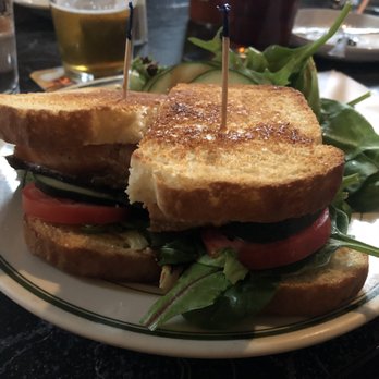 Skylark - Grilled Salmon Sandwich - Dive Bars Near Me - Chicago, Illinois