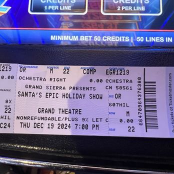 Grand Theatre - 12/19/24 Santa's Epic holiday show. - Music Venues Near Me - Reno, Nevada Grand Theatre - 12/19/24 Santa's Epic holiday show. - Music Venues Near Me - Reno, Nevada