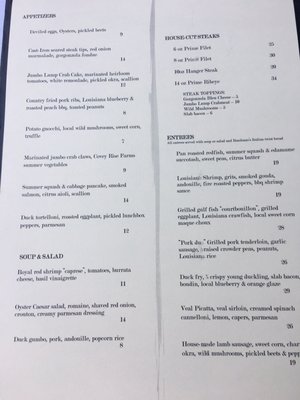 Menu photo 5 Jacmel Inn Hammond, LA