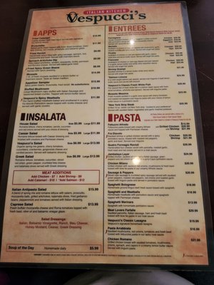 Menu photo 2 Vespucci's Italian Kitchen Marietta, GA Menu photo 2 Vespucci's Italian Kitchen Marietta, GA
