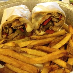 Wrap and Roll Grill - Verona wrap with fries