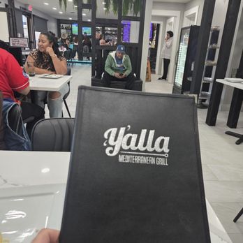 Yalla Grill - Y'alla menu and the redesigned restaurant interior. - Lebanese Near Me - Methuen, Massachusetts