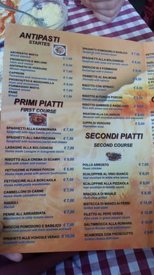 Menu photo 4 Pizzeria Andrea Rome, RM