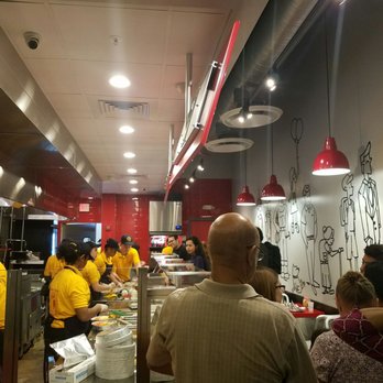 The Halal Guys - Modern interior with New York themed graphics - Halal Near Me - Davie, Florida The Halal Guys - Modern interior with New York themed graphics - Halal Near Me - Davie, Florida