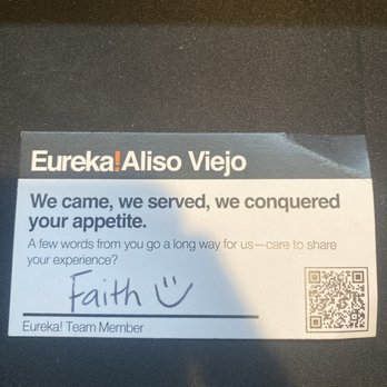 Eureka! - American Near Me - Aliso Viejo, California Eureka! - American Near Me - Aliso Viejo, California